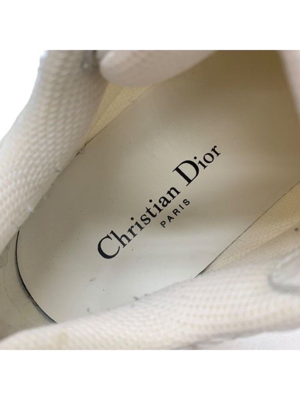 Christian Dior Sneakers Shoes Mesh White - Picture 7 of 9